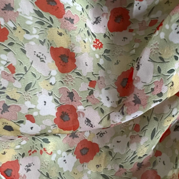 Enfocus Polka Dot Black White Dress Summer Gather Bodice size 6 Half Sleeve EUC - Picture 7 of 12